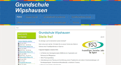 Desktop Screenshot of gs-wipshausen.de