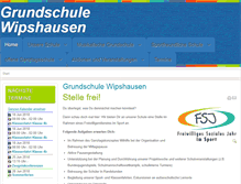 Tablet Screenshot of gs-wipshausen.de